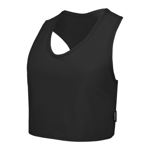 Binder Sport z wyciętymi plecami czarny.