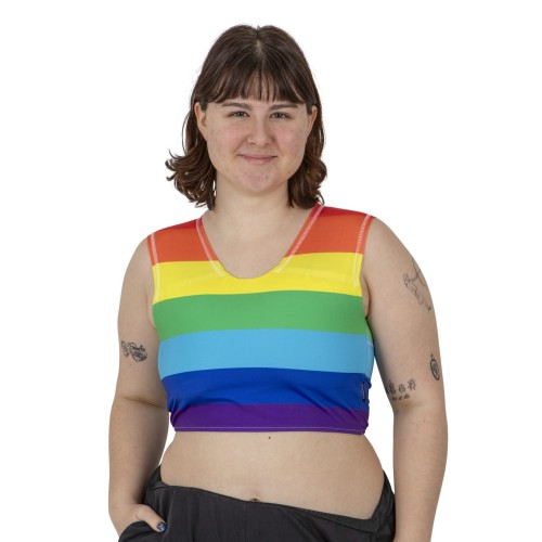Binder Sport tęczowy spłaszczający klatkę piersiową